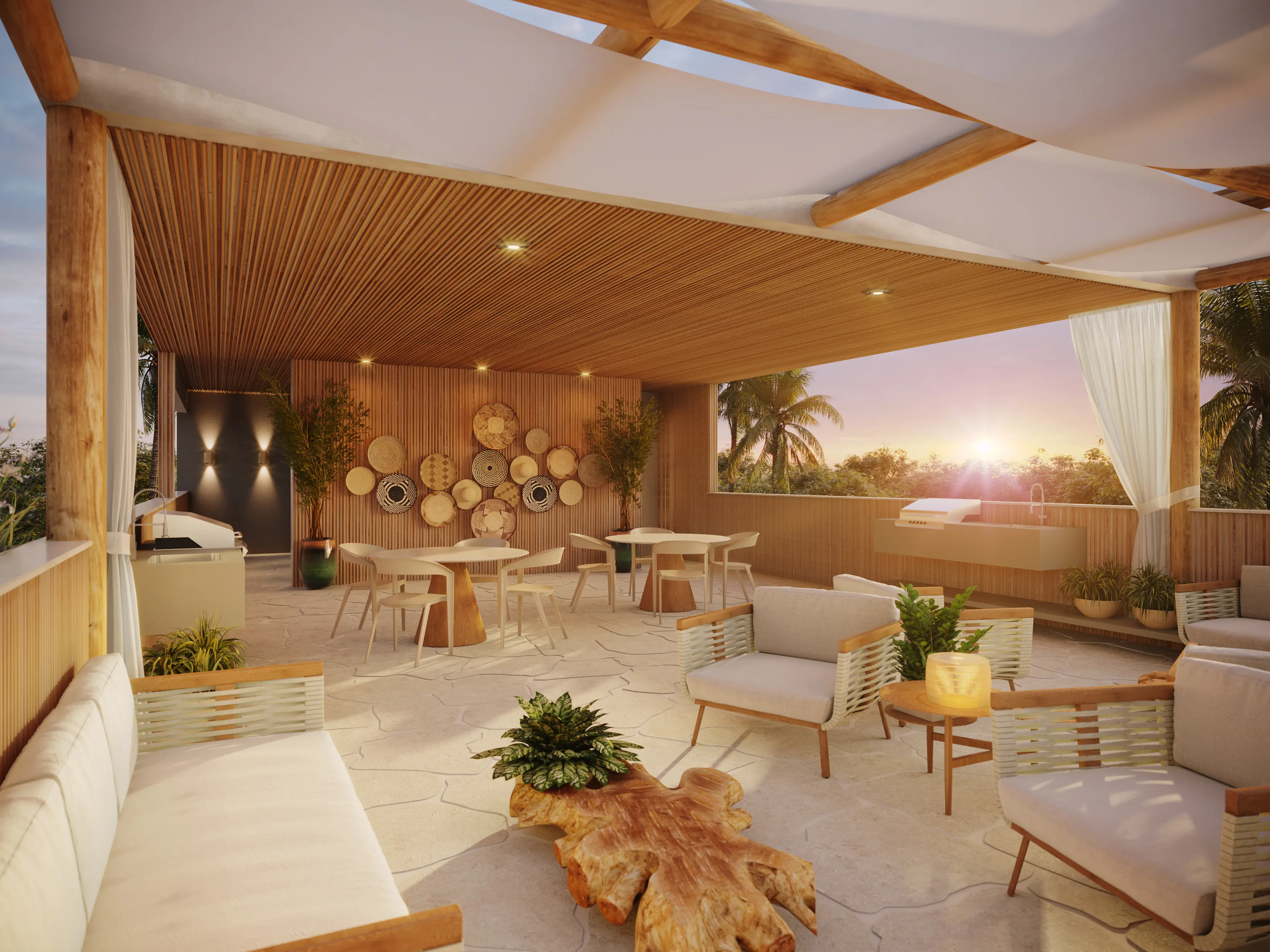 Espaço grill sunset